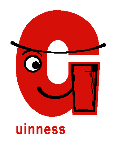Redrawn version of Guinness advert