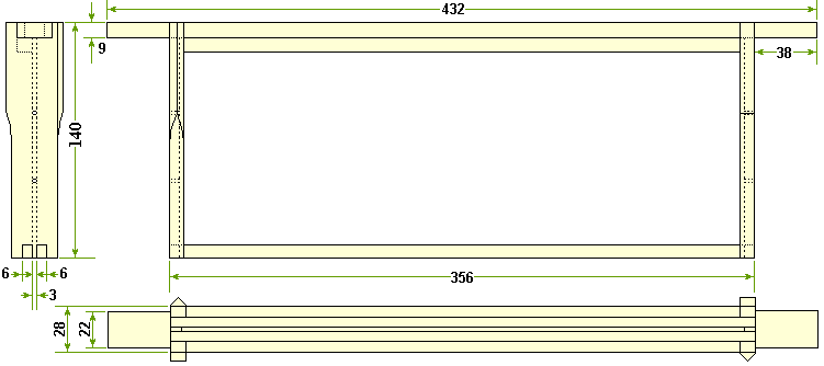 British Standard Shallow Frame Dimensions