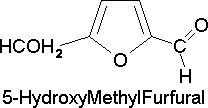 HydroxyMethylFurfural molecule