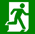 Emergency Exit, Safety symbol