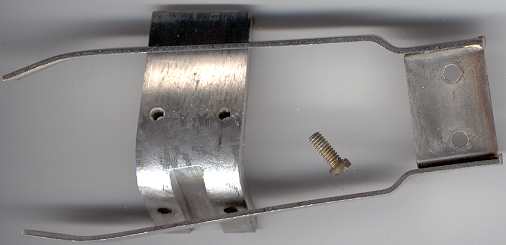 Lug corner with groove, Brass screw, Stainless spacing springs