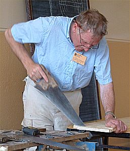 John Donoghue, precision workmanship, Photo... John Burgess