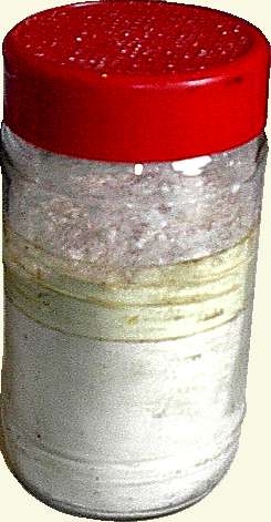 Coffee jar flour dredger, photo...Dave Cushman