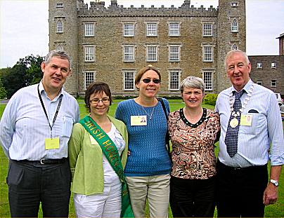Michael Gleeson, with Honey Queen, Sue Cobey, Bridie Terry and Dennis Ryan, Photo... Michael Gleeson