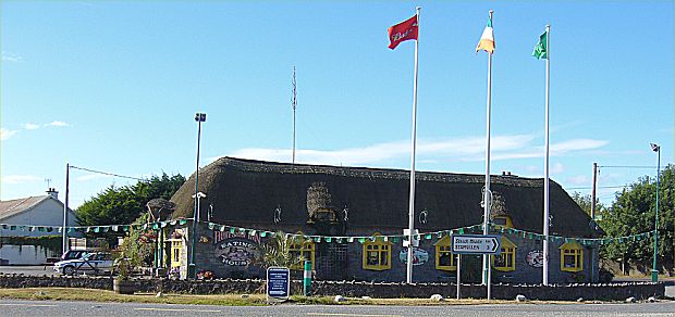 The Huntsman pub at Gromanston Cross