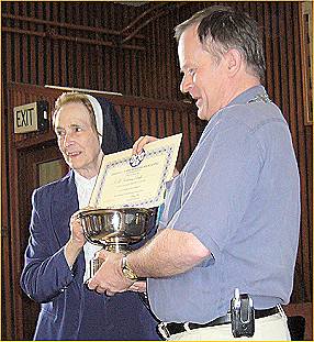 Beekeeper of the year 2007, Sr. Cathrine Duffy