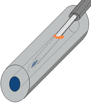 Illustration of injection nozzle