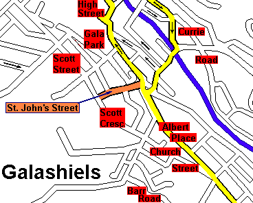 Galashiels ARS Map