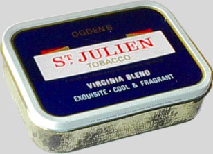 2 Oz tobacco tin, used as a screening can and enclosure.